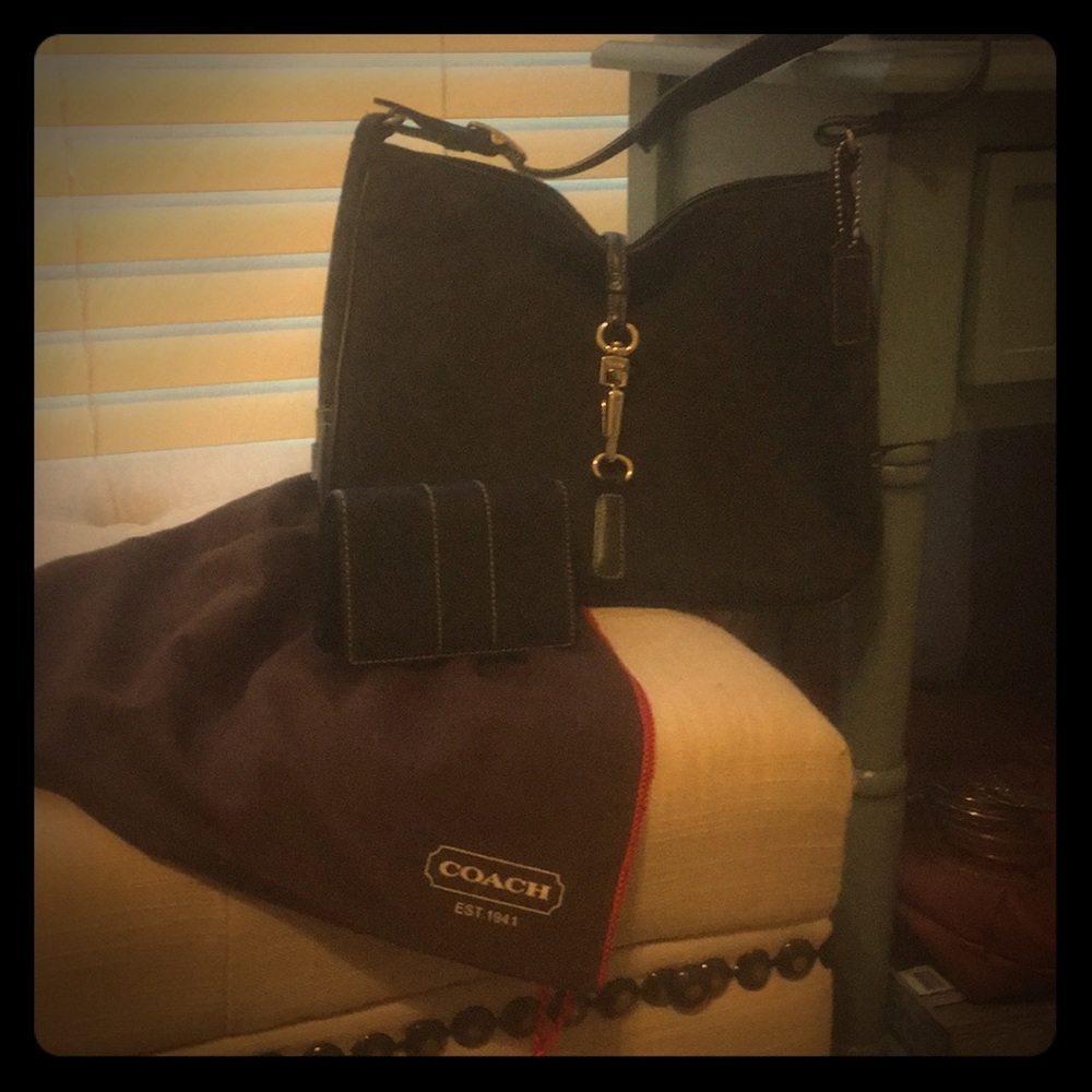 Coach mini hobo & wallet